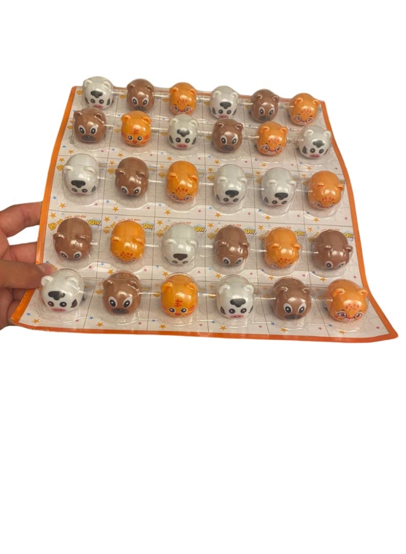 ألعاب سيارات صغيرة على شكل حيوانات الغابة قابلة للسحب للخلف | مجموعة من 30 قطعة | للأولاد والبنات والأطفال الصغار كهدايا تذكارية لأعياد الميلاد | حشوات سلال الهدايا | هدايا وهدايا للحفلات - Image 2